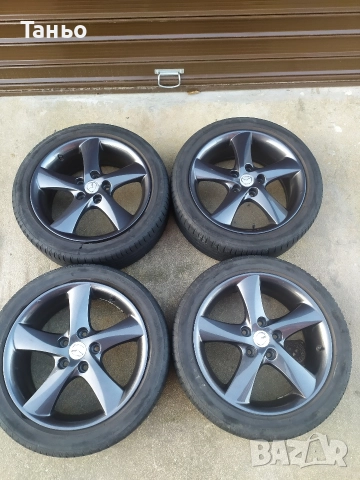 Лети джанти 17" 5х114.3, снимка 6 - Гуми и джанти - 52878090