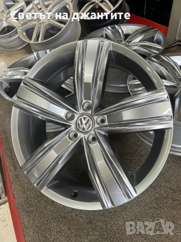 Джанти 19 Цола 5х112 VW Tiguan Skoda Kodiq Audi Q3 Seat Terraco Original , снимка 6 - Гуми и джанти - 53846558