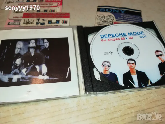 DEPECHE MODE-CD 45ЛВ ЗА ЕДИН ДИСК-65ЛВ ЗА ДВА 1512241914, снимка 2 - CD дискове - 48358180