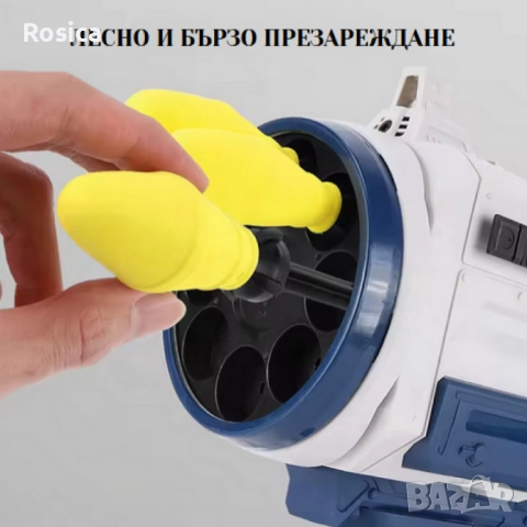 Детска играчка гранатомет с ефекти RPG, снимка 3 - Други - 52162443