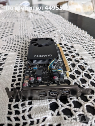 Nvidia Quadro p400 low profile bracket, снимка 2 - Видеокарти - 52868278