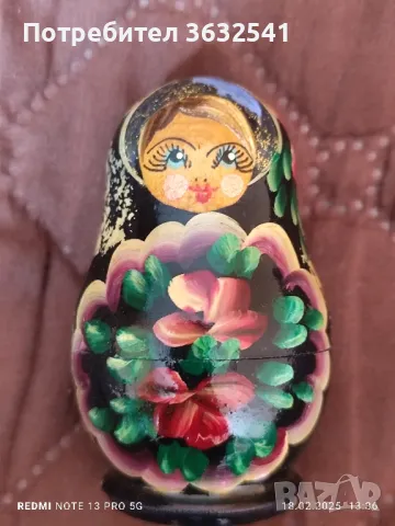 Продавам  матриошка от 5 кукли.