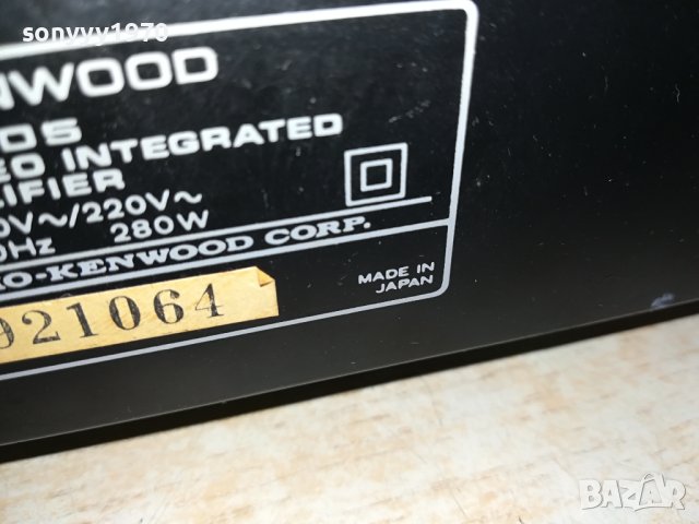 KENWOOD JAPAN AMPLIFIER-ВНОС SWISS 0207231028LNV, снимка 15 - Ресийвъри, усилватели, смесителни пултове - 41418777