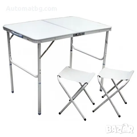 К-т маса с 2бр столове за къмпинг Automat, Сгъваеми , снимка 2 - Къмпинг мебели - 48889178