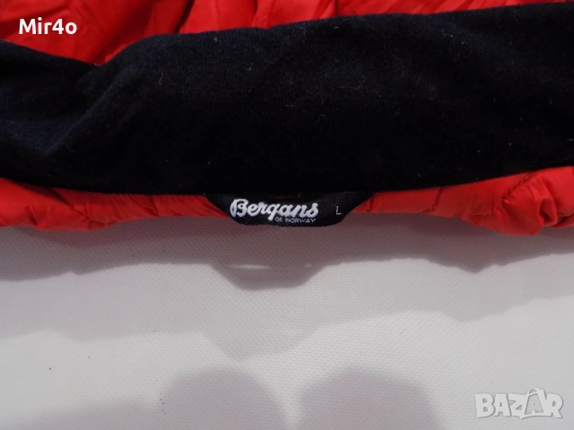 пухено яке bergans of norway парка палто горнище худи екип блуза туризъм планина дамско оригинално L, снимка 7 - Якета - 47584011
