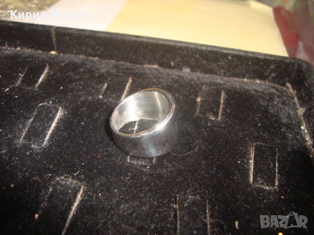 СТИЛЕН СТОМАНЕН АРТ МОДЕН ПРЪСТЕН МАРКИРАНА НЕРЪЖДАЕМА БЛАГОРОДНА СТОМАНА 24996, снимка 4 - Пръстени - 34419664