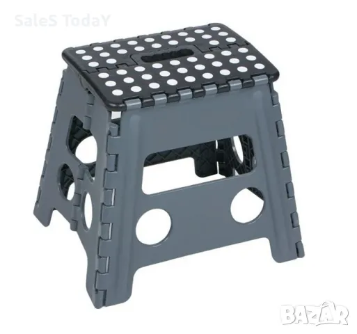 Сгъваем стол, тип табуретка, Пластмаса, 29x22x32см, снимка 3 - Мебели за детската стая - 48989729