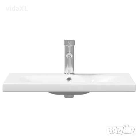 vidaXL Шкаф за мивка в баня 2 бр. Старо дърво 60 x 38,5 x 48 cm, снимка 8 - Смесители - 56147000