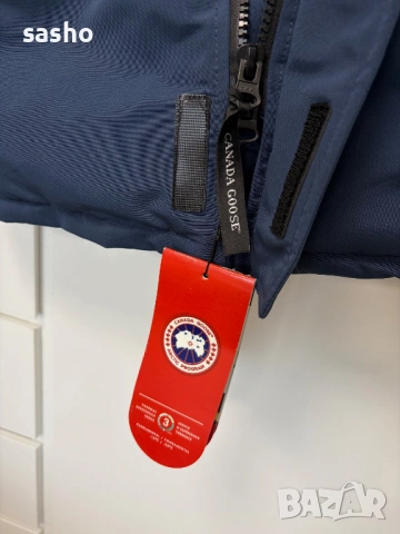 Мъжка парка Canada Goose Langford – Тъмносиня (Navy), XL, снимка 2 - Якета - 53610672