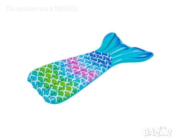 Надуваем дюшек русалка, 183/110см, снимка 2 - Надуваеми играчки - 50927886