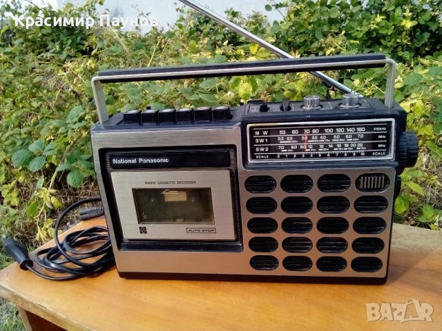 Radio cassete recorder ,,National Panasonic ", снимка 1 - Радиокасетофони, транзистори - 41303276