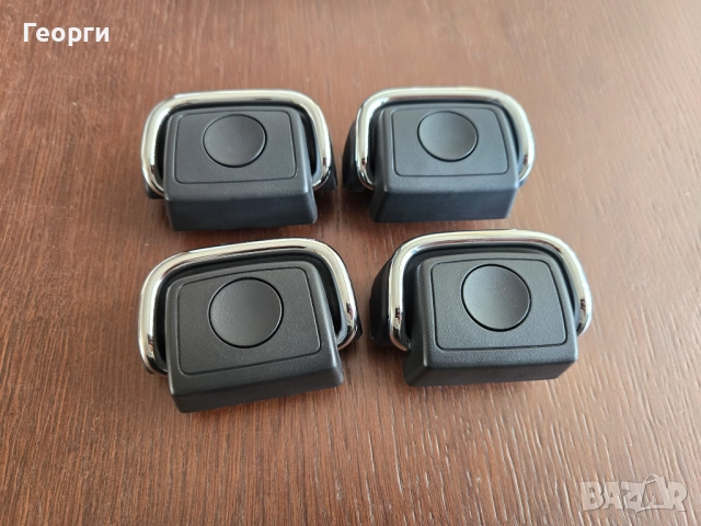 Плъзгащи куки за релсите в багажника Audi, VW, Skoda