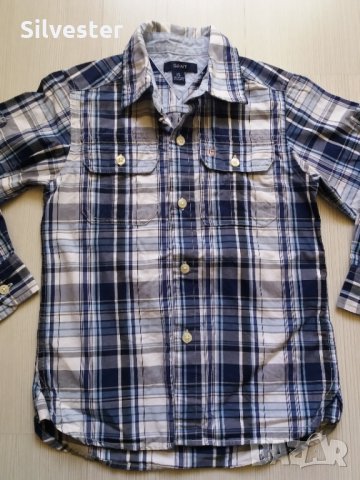 Детска риза с дълъг ръкав за момче на 3-4г., снимка 1 - Детски ризи - 34740183