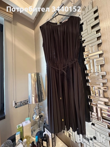 Рокля, черна, соле, снимка 3 - Рокли - 51632716