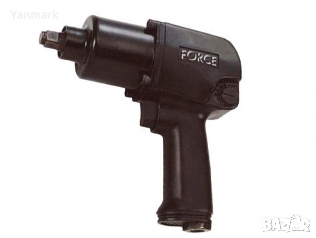 ПНЕВМАТИЧЕН ГАЙКОВЕРТ FORCE 82542 /1/2'' , 678N-M, 6.5 bar /, снимка 1 - Други машини и части - 34263877