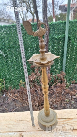 Маслена лампа, снимка 2 - Антикварни и старинни предмети - 53430476