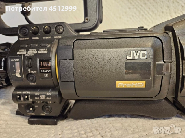 Видеокамера JVC GY-HD200 - HDV 720p MiniDV, снимка 12 - Камери - 52100267