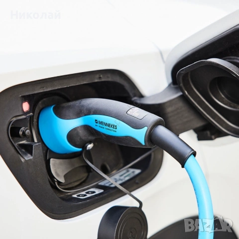 Mennekes Трифазен Кабел зареждане Електромобил Type2 4m 22kW 32A 480V, снимка 2 - Аксесоари и консумативи - 53695242