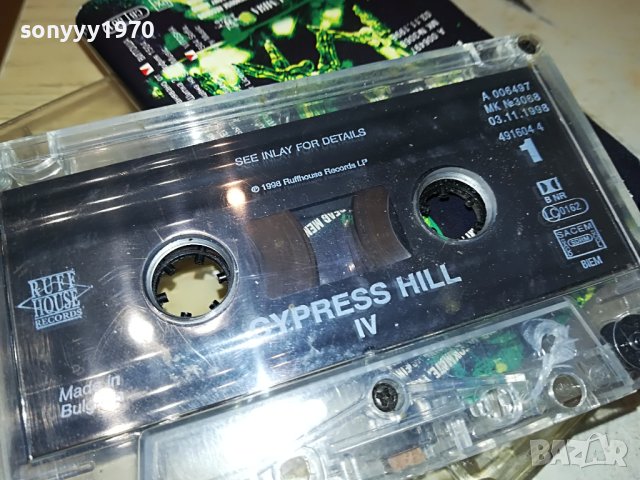 CYPRESS HILL-ORIGINAL TAPE 0506231325, снимка 6 - Аудио касети - 40974808