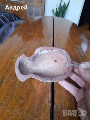 Стара керамична глава,декорация, снимка 6 - Други ценни предмети - 44621393