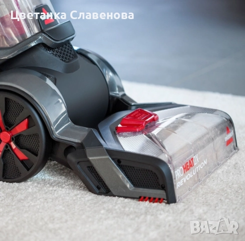 Перяща прахосмукачка за килими и тапицерия Bissell, Proheat, 2X Revolution, 2 ротационни четки , снимка 3 - Прахосмукачки - 52387647