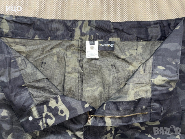 Нов мъжки камуфлажен панталон Tactics outdoor, снимка 6 - Панталони - 53517751