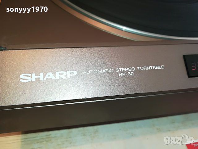 SHARP RP-30HB MADE IN JAPAN-DIRECT DRIVE-ВНОС SWISS 2603221655, снимка 8 - Грамофони - 36238546