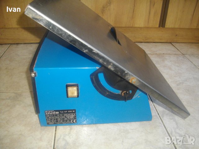 660W/2,9A/ф180мм-Made in ITALY-ОРИГИНАЛНА Ел.Машина Рязане 35мм Плочки/Плочи-Професионална-ПочтиНова, снимка 3 - Други инструменти - 40982550