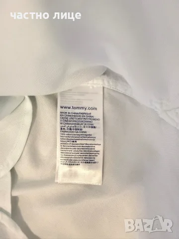Прекрасна бяла риза Tommy Hilfiger, снимка 8 - Ризи - 55808975
