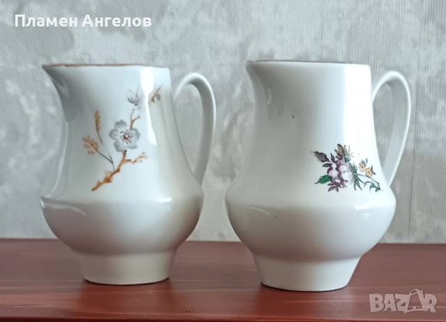 Стар български порцелан -кани, канички, латиери, снимка 3 - Други ценни предмети - 50597758