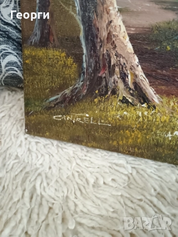 Картина масло,Cantrell, снимка 2 - Картини - 52132980