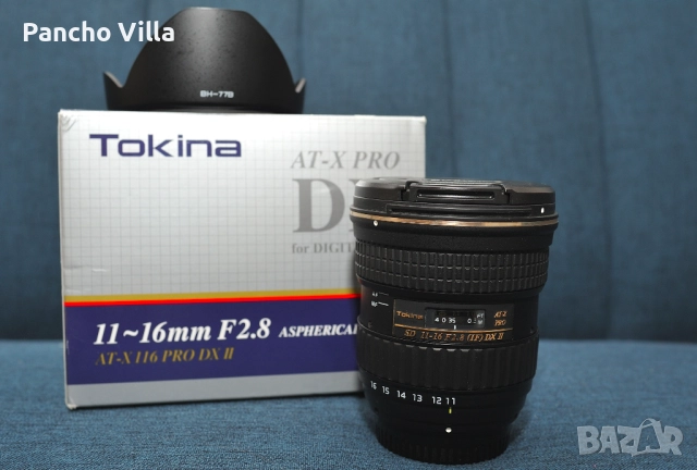 Tokina AT-X Pro 11-16/2,8 DX II за Никон