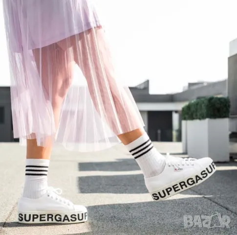 Маратонки Superga 2790  номер 40 ,5 - 41  кецове на платформа , снимка 2 - Кецове - 50155596