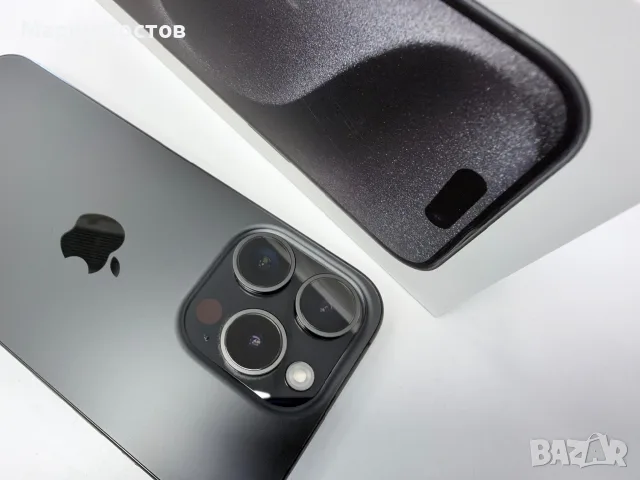 Iphone 15 Pro 256Gb Black Titanium, снимка 6 - Apple iPhone - 56306578