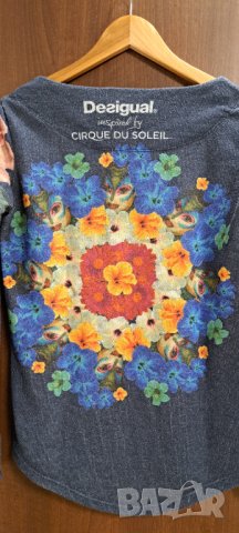 DESIGUAL Дамска блуза с дълъг ръкав-размер S/M, снимка 10 - Блузи с дълъг ръкав и пуловери - 42261057