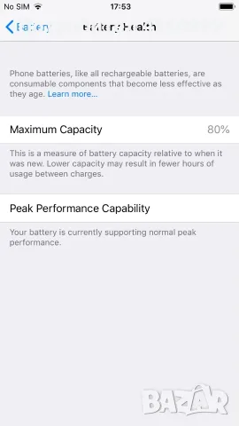 iPhone 6 16GB Silver + Зарядно + Кабел, снимка 4 - Apple iPhone - 56364302