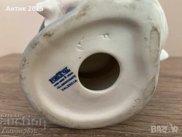 Порцеланов гълъб Porceval – Испания, 10 см, снимка 7 - Антикварни и старинни предмети - 51455484