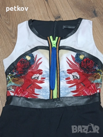 Рокля Dsquared2, S, снимка 4 - Рокли - 52956989