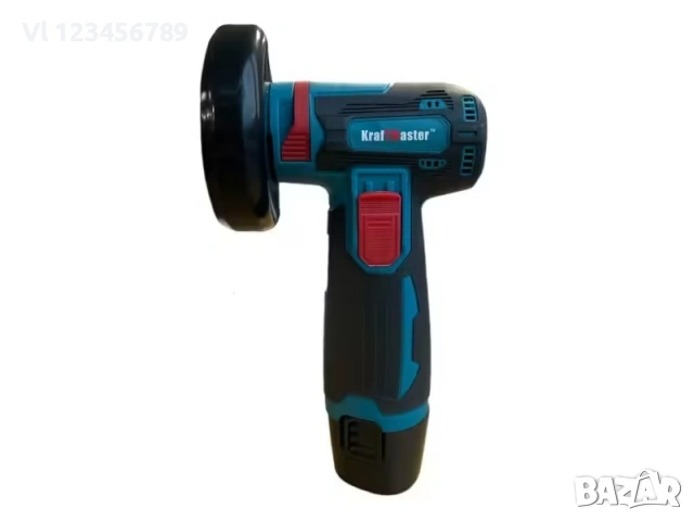 Мини акумулаторен ъглошлайф KraftMaster 24V 6AH с 2 батерии