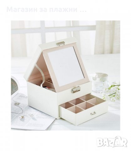 ЕЛЕГАНТНА КУТИЯ ТИП КУФАРЧЕ ЗА БИЖУТА - код 0755, снимка 2 - Други - 34206532