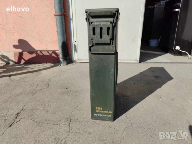 Метална кутия от боеприпаси#1, снимка 3 - Други ценни предмети - 44416927