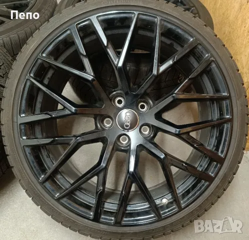 Оригинални джанти с гуми зимни 20 цола Audi R8 дот 2020г, снимка 2 - Гуми и джанти - 49764444