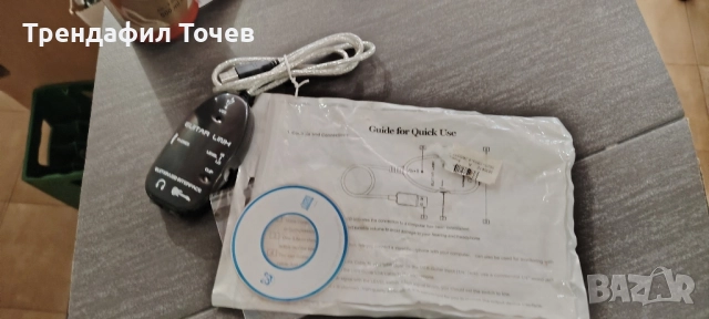 usb саунд карта за китара, снимка 3 - Китари - 51597674