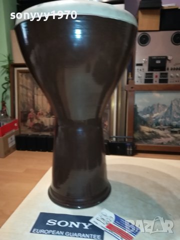 ГОЛЯМА ТАРАМБУКА КАФЯВ ГЛАНЦ 42Х26СМ 2507231002, снимка 8 - Ударни инструменти - 41650737