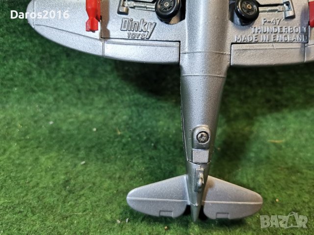 Колекционерски метален самолет на Dinky toys P47 tunderboult , снимка 11 - Колекции - 40023496