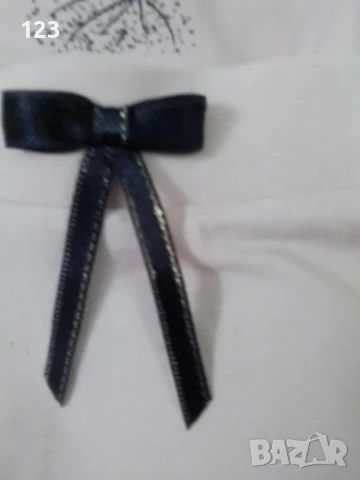 Интересен комплект в блед нюанс „Пепел от рози“ от пола и блузка с летящи глухарчета, снимка 3 - Детски комплекти - 50621816