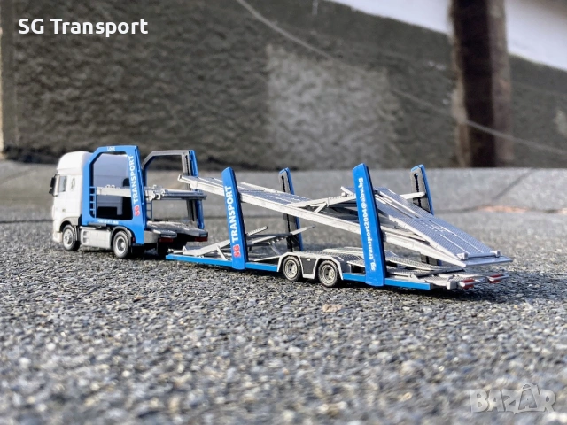 DAF XF 106 EURO LOHR 1.23 Автовоз 1:87, снимка 10 - Колекции - 53749985