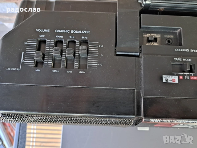 SHARP WQ-T238H(BK), снимка 6 - Радиокасетофони, транзистори - 53696229