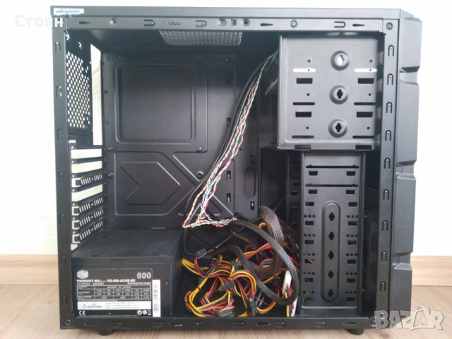 Компютърна кутия Cooler Master K350 Mid Tower със захранване RS-600-ACAB-M2, снимка 7 - Захранвания и кутии - 53304662