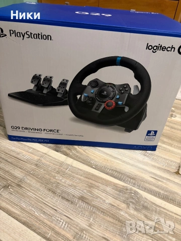 Logitech g29, снимка 3 - Джойстици и геймпадове - 53202519